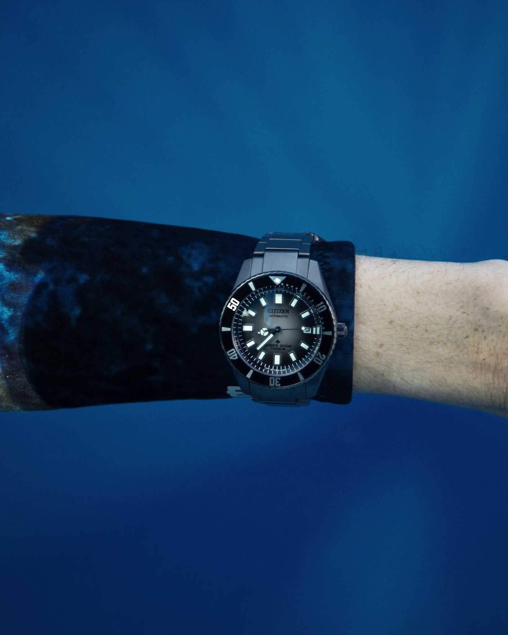 Promaster Fujitsubo Gray Dial Super Titanium with DLC Coating